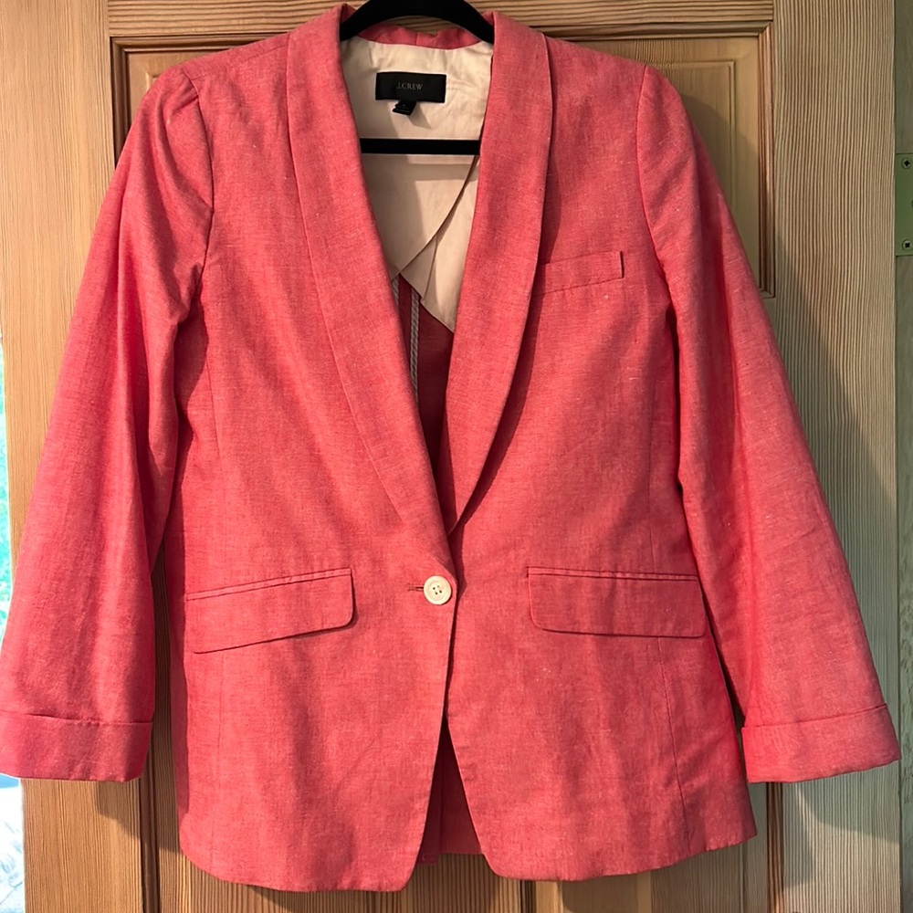 JCrew Linen blazer